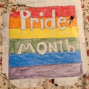 Handmade Pride Month Art
